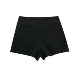 MUJER 2025 Asymmetric Skort For Women Pink Black Mini Skirt Shorts Woman Fashion High Waist Short Skirts Summer Casual Shorts