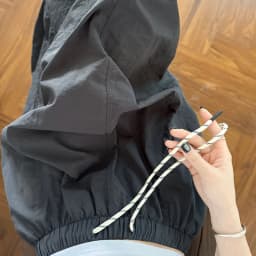 Harajuku Loose Parachute Skirts Women Vintage Streetwear Drawstring Long Skirt Female Summer Elastic Waist Solid Maxi Skirts
