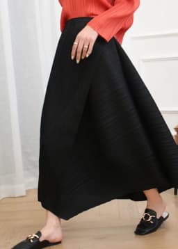 Miyake Pleated Loose Irregular Skirt Wome2025 Summer Autumn New High Waist Korean Fashion Women Aesthetic Designer Clothes