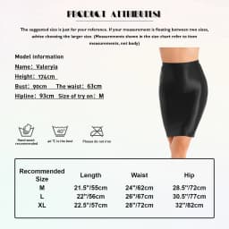 Womens Glossy Sexy Mini Skirt High Waist Pencil Bodycon Skirts Stretchy Shiny Short Dress for Club Pole Dance Party Show Costume