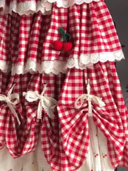 2025 Women Harajuku Plaid Patchwork Lace Skirts Summer Vintage Sweet Bow Fairy Streetwear Cake Jupe Y2k Aesthetic Grunge Faldas