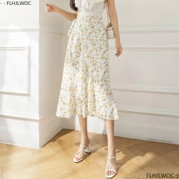 2025 Chic Korea Clothes Summer Women Cute Sweet GIrl Floral Robe Holiday Date High Waist Retro Vintage One-Piece Lace-Up Skirts
