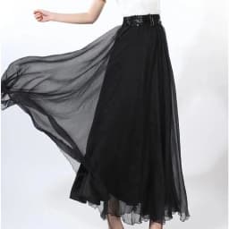 Women Skirts New 2026 Summer Elastic waist Elegant Seaside Holiday Skirt Bohemian Long Skirt Big Skirt Chiffon Beach Skirt Femme