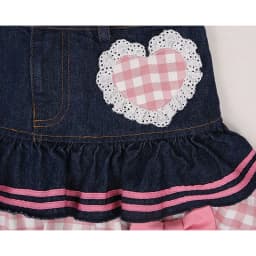 2025 Sweet Lolita Mini Denim Skirts Women Gothic Lace Plaid Hearts Ruffles Jk Skirt Japanese Girls Sexy Y2k Punk Tiered Skirt