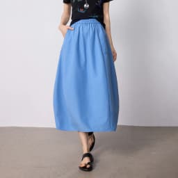TOYOUTH Women Skirt 2026 Summer New High Waist Hip Covering Slimming Dopamine Wrinkled Cocoon Shape Casual Skirts