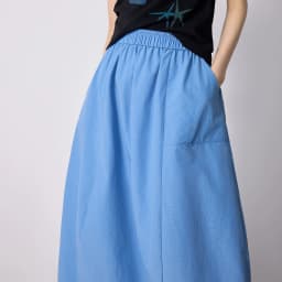 TOYOUTH Women Skirt 2026 Summer New High Waist Hip Covering Slimming Dopamine Wrinkled Cocoon Shape Casual Skirts