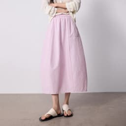 TOYOUTH Women Skirt 2026 Summer New High Waist Hip Covering Slimming Dopamine Wrinkled Cocoon Shape Casual Skirts