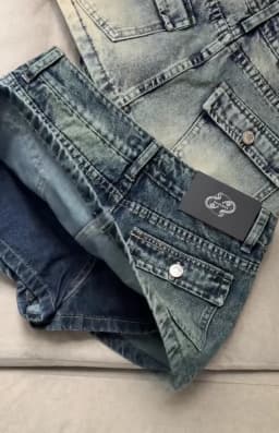 Women Summer Low Waist Vintage Denim Mini Skirts Fashion Y2k Clothes A Line Blue Slim Cute Sexy Short Interno Jeans Skirt Female
