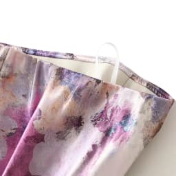 Women Luxury Pastel Floral Satin Long Skirts 2026 Spring Summer High Waist Elegant Chic Faldas