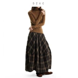 Retro British-Style Skirt~ Wool Plaid Bud Skirt, Versatile Skirt for Autumn and Winter, 2026 Autumn and Winter New Style