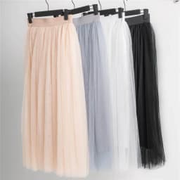 Vintage Tulle Skirt Women Streetwear Elastic High Waist Mesh Pleated Skirts Summer Elegant Korean A Line Office Ladies Skirt New