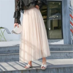 Vintage Tulle Skirt Women Streetwear Elastic High Waist Mesh Pleated Skirts Summer Elegant Korean A Line Office Ladies Skirt New