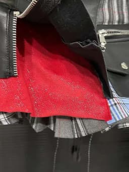 DEAT Women's Denim Skirt High Waist Pu Leather Patchwork Plaid Irregular Wrap Hip Mini Skirts 2026 Summer New Fashion 29L7565
