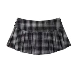 Mini Skirts For Woman Black Plaid Skirts Women Y2k Clothes Cute Short Skirts Vintage Pleated Skirts Tweed Summer Outfits