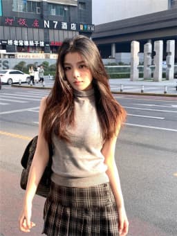 Mini Skirts For Woman Black Plaid Skirts Women Y2k Clothes Cute Short Skirts Vintage Pleated Skirts Tweed Summer Outfits