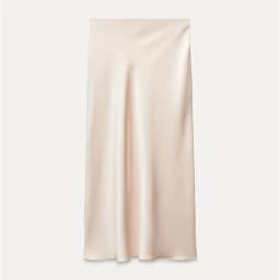2026 Women Simple Casual Long Skirt Spring Summer Elastic High Waisted A-Line Skirts Woman Elegant Streetwear Satin Skirts Lady