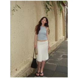 Low Waist Lace Trim Skirt Women Spring Summer Pure Desire Sexy Small Bow Knot Pleated Wrap around mid Length Skirt