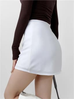 Black Mini Skirts For Woman Summer Clothes Women 2024 Pencil Skirt Korean Fashion Skirt Japanese Kawaii Micro Skirt With Shorts
