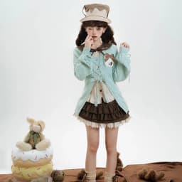 Japanese Sweet Lolita Mini Skirts Women Y2K Kawaii Lace Patchwork Bow Cake Skirt Femme High Waist Preppy All Match A Line Skirts