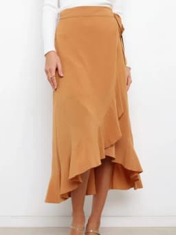 Summer Long Skirts For Women 2026 Fashion Lace Up Irregular Solid Color High Waist Bodycon Black Skirt Female Pink Chiffon Skirt