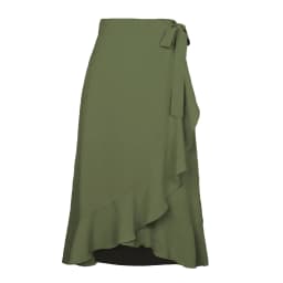 Summer Long Skirts For Women 2026 Fashion Lace Up Irregular Solid Color High Waist Bodycon Black Skirt Female Pink Chiffon Skirt
