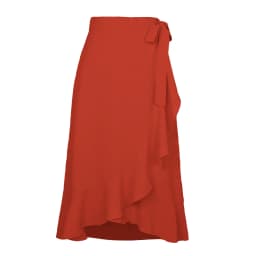 Summer Long Skirts For Women 2026 Fashion Lace Up Irregular Solid Color High Waist Bodycon Black Skirt Female Pink Chiffon Skirt