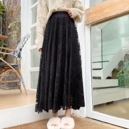 2026 New Spring Summer Women Long Skirt Fairy Palace Style Custom Lace Oversize Pendulum Mid-length Female Skirts