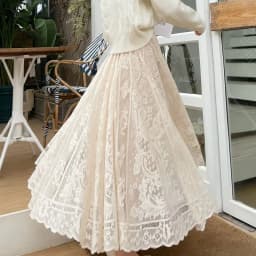 2026 New Spring Summer Women Long Skirt Fairy Palace Style Custom Lace Oversize Pendulum Mid-length Female Skirts