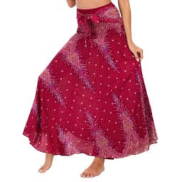 Bohemian Fashion Skirts Roupas Saia New Sexy Woman Long Jupe Boho Flowers Elastic Waist Women Skirt Faldas Bottom Women Clothes