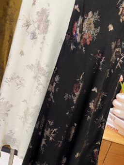 2026 New Arrival Women Elegant Vintage Skirt High Waist Flower Sexy Satin Maxi Skirts Faldas Femme Streetwear