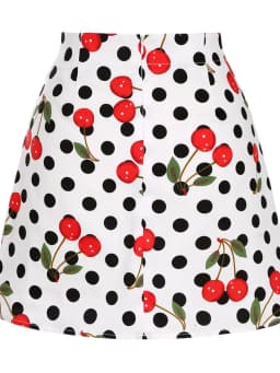 Cotton Y2K Summer Mini Skirts Women Harajuku Pencil Beach Streetwear Vintage Black Floral Print Short A Line Skirt Falda Corta