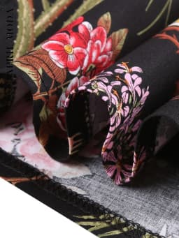 Cotton Y2K Summer Mini Skirts Women Harajuku Pencil Beach Streetwear Vintage Black Floral Print Short A Line Skirt Falda Corta