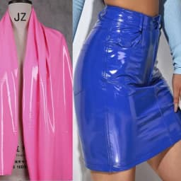 Sexy High Waist Women Short Mini Leather Skirt Button Zipper Slim Bodycon A-Line Skirts Csual PVC Stretch NEW Summer Streetwear