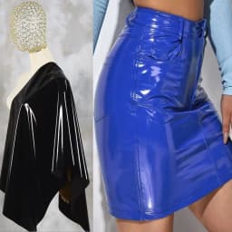 Sexy High Waist Women Short Mini Leather Skirt Button Zipper Slim Bodycon A-Line Skirts Csual PVC Stretch NEW Summer Streetwear
