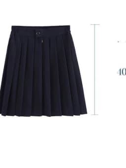 Japanese Preppy Style Women Elastic Waist Long Midi Skirt Ladies Fashion Party Skirt Female Pleated Girls School Uniform Skirt