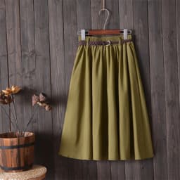 Midi Knee Length Summer Skirt Women With Belt Fashion Korean Ladies High Waist Pleated A-line School Skirt Female