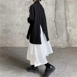 Gothic Frosty Irregular Skirts Pants Women High Waist Solid White Black Brown Long Pleated Skirts 2022 Korean Hip Hop Streetwear
