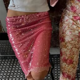 Women Polka Dot Sheer Skirt Sexy Mesh See Through Midi Skirts Summer Beach Cover Up Skirts Y2k Coquette Streetwear