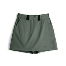 Maden New Outdoor A-Line Skort Shorts Women's Summer Lightweight Hiking Elastic Waist Pant Skirt Casual Versatile Green Bottoms