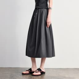 TOYOUTH Women Cotton Skirt 2026 Summer New Elastic Waist Patchwork Oversized Simple Casual A-Line Skirt
