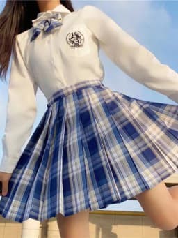JMPRS Plaid Women Pleated Skirt Bow Knot Summer High Waist Preppy Girls Dance Mini Skirt Cute A Line Harajuku Sexy Japan Faldas
