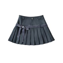Women's Y2k A-line Pleated Skirt Vintage Plaid Mini Skirt Harajuku Korean Elegant Preppy Style Bow Skirts 2000s Clothes Summer