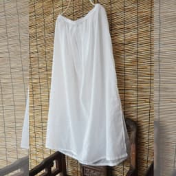 Johnature Women Casual White Skirts Cotton 2025 Summer New Female A-Line Skirts