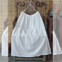 Johnature Women Casual White Skirts Cotton 2025 Summer New Female A-Line Skirts