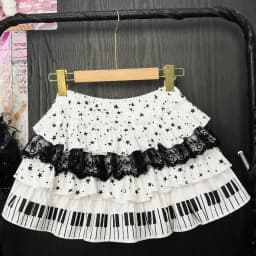 Japanese Sweet Lolita Print Mini Skirt Women Kawaii Colorful Splicing Design Polka Dot Short Skirt Y2K Cute Bow Puffy Cake Skirt