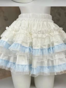 Zoki Lolita Sweet Cake Skirts Women Slim Lace Patchwork Sexy Mini Ball Gown Skirts Kawaii Casual Japan Cute Summer A Line Skirt