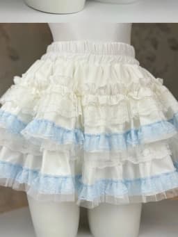 Zoki Lolita Sweet Cake Skirts Women Slim Lace Patchwork Sexy Mini Ball Gown Skirts Kawaii Casual Japan Cute Summer A Line Skirt