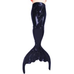 Glossy PVC Leather Skinny Mermaid Skirts for Women, High Waist,Slim Mermaid Maxi Skirt, Stage Performance Cosplay Costume, S-7XL