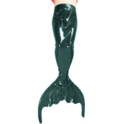 Glossy PVC Leather Skinny Mermaid Skirts for Women, High Waist,Slim Mermaid Maxi Skirt, Stage Performance Cosplay Costume, S-7XL