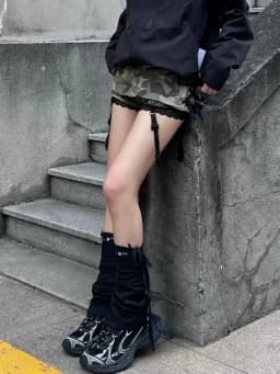 Y2K Retro Summer Camouflage Low Waist Denim Skirt for Women Fashion Street Sexy Gothic Harajuku Slim Street Clothing Short Skirt